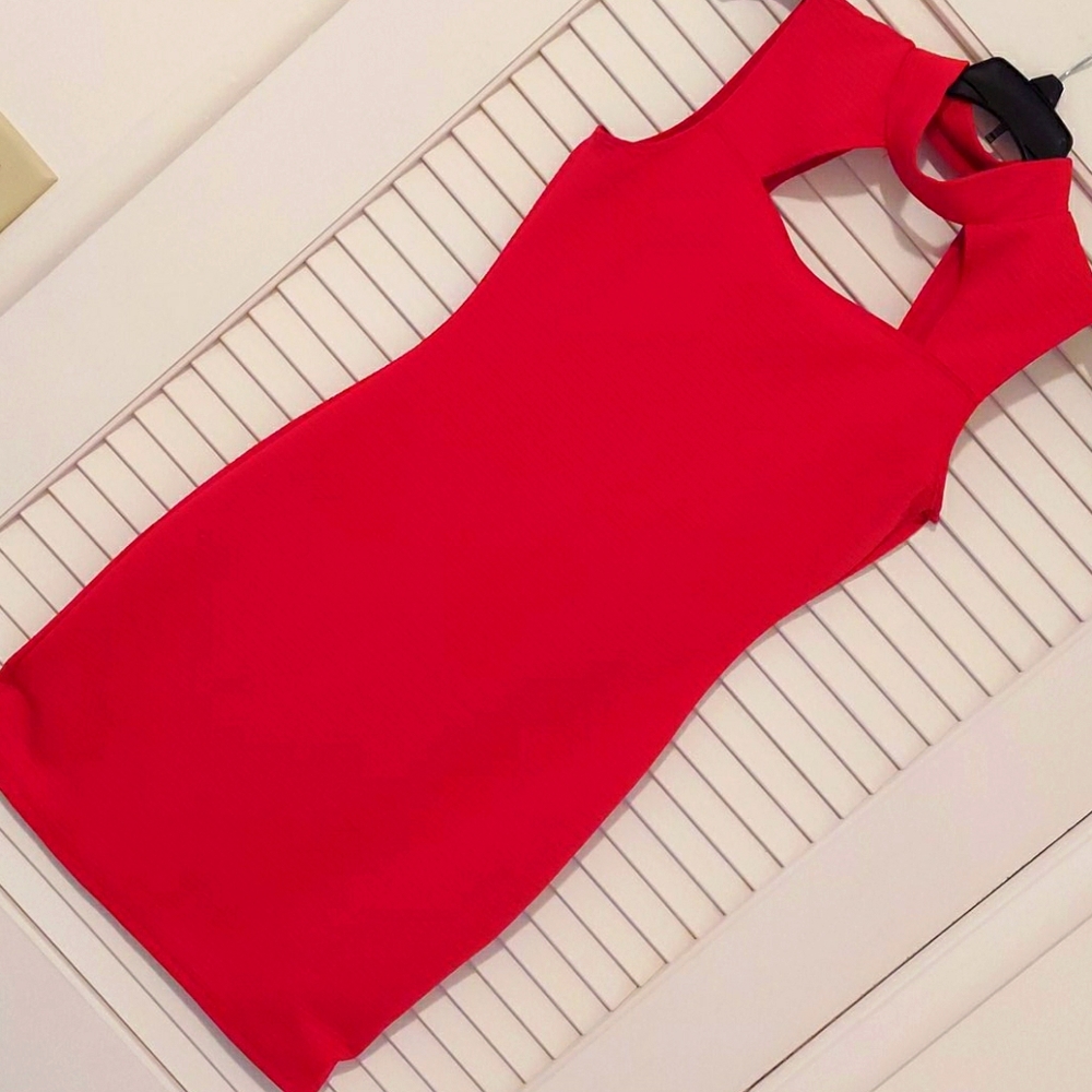 Red dress